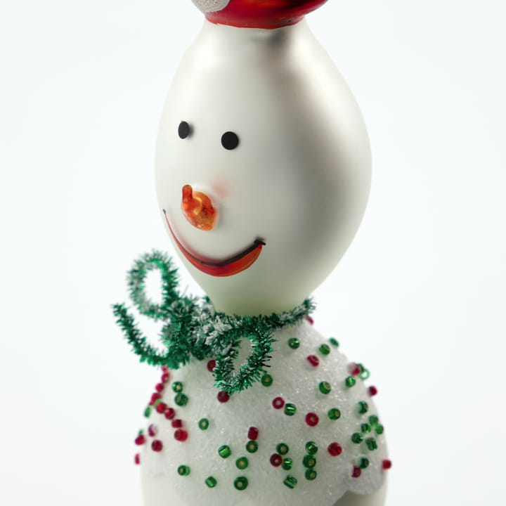 Frosty kerstboomhangers 15,9 cm 3-pack, Wit House Doctor