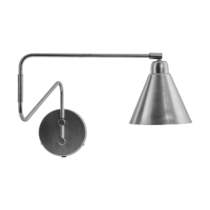 Game wandlamp geborsteld zilver - Groot, 76 cm - House Doctor