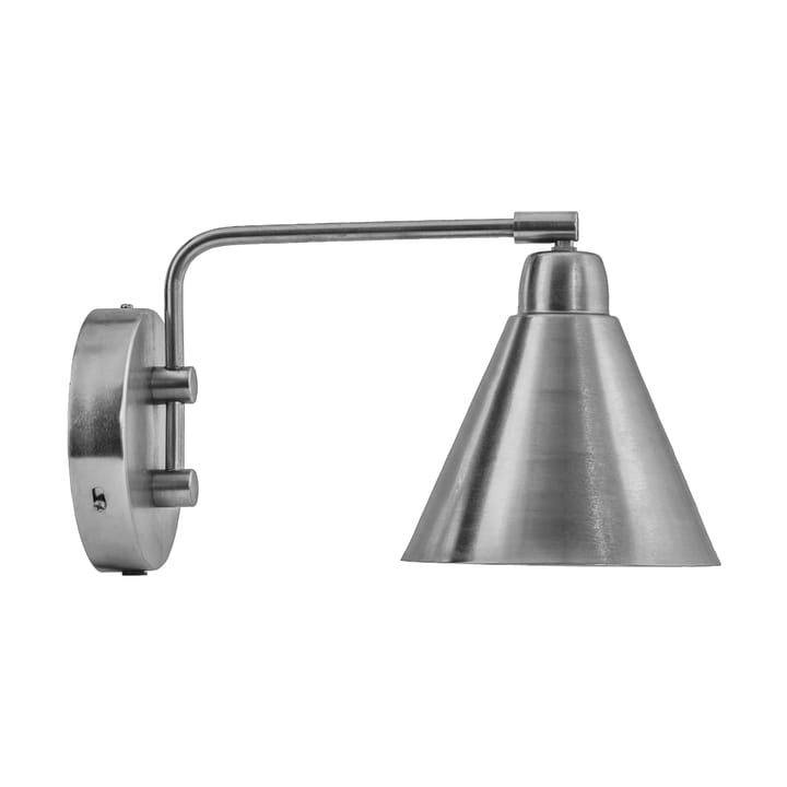 Game wandlamp geborsteld zilver - Klein, 30 cm - House Doctor