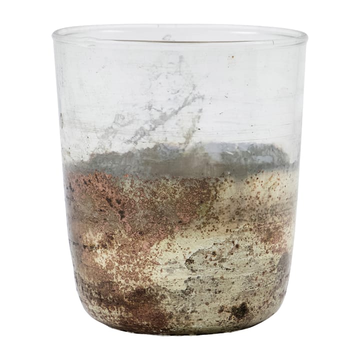 Gem waxinelichtjeshouder Ø9 cm, Clear-grey House Doctor