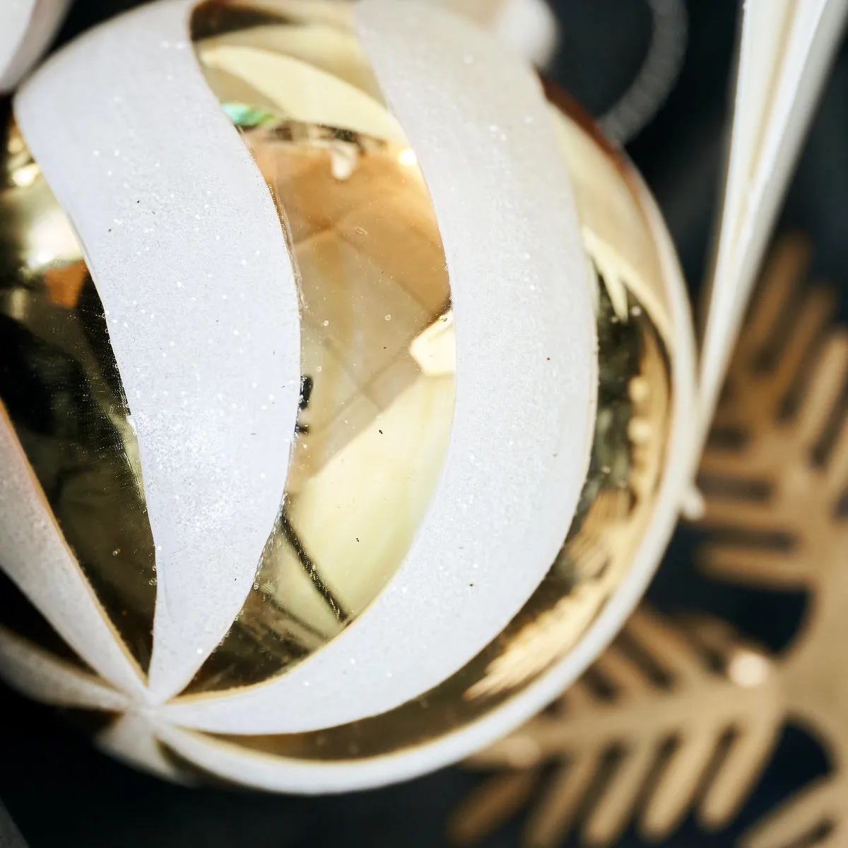 Glowi kerstbal Ø6 cm 6-pack, Goud House Doctor