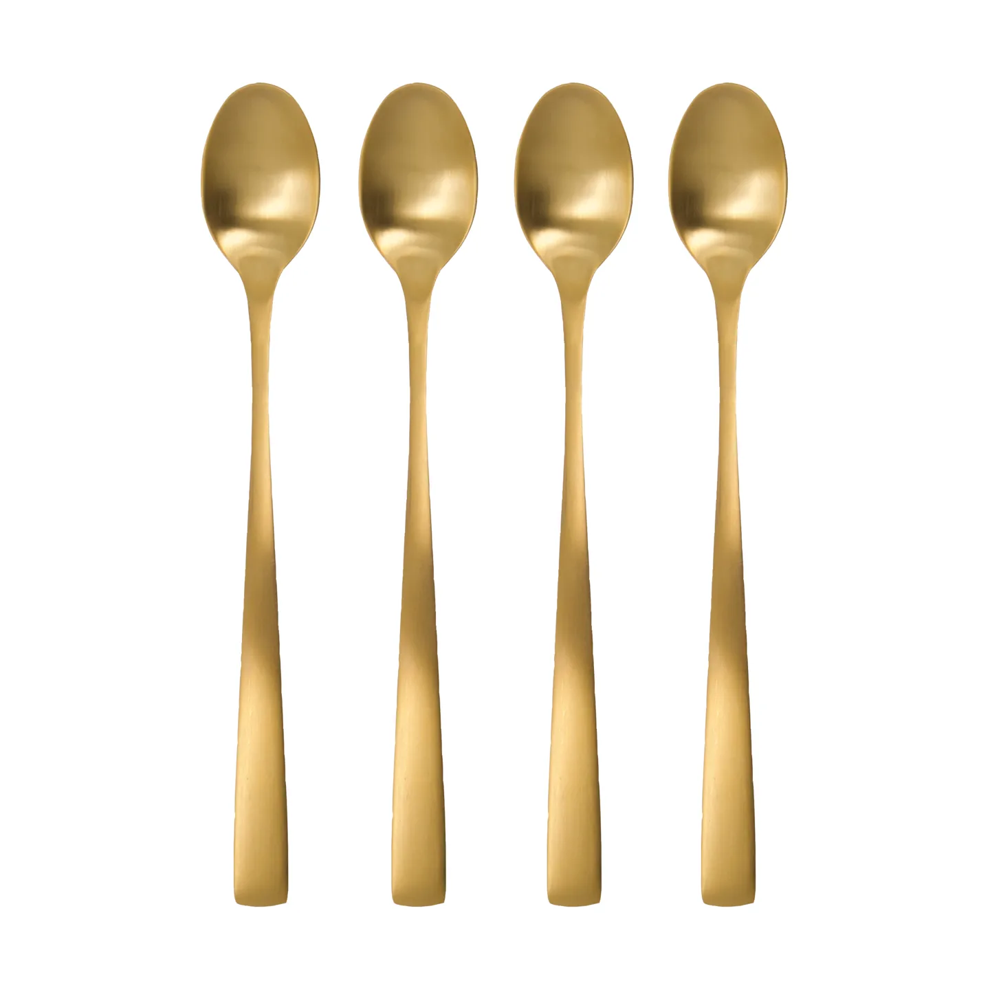 Golden lange lepel 4-pack, Gouden House Doctor