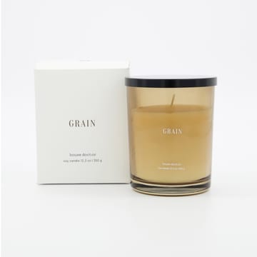 Grain geurkaars 50 uur - Bruin - House Doctor