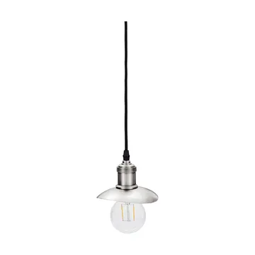 Hatt lampenkap 13x14 cm - Geborsteld zilver, 13x14x3 cm - House Doctor
