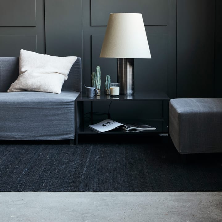 Hempi vloerkleed 200x300 cm - Zwart - House Doctor