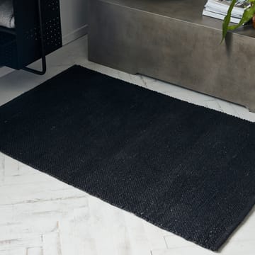 Hempi vloerkleed 85x130 cm - Zwart - House Doctor