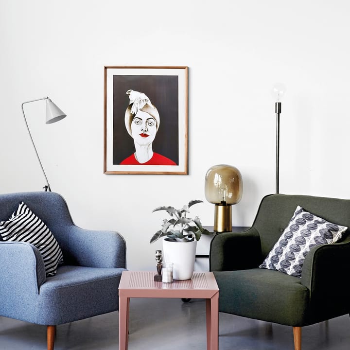 House Doctor kussenhoes stripes, zwart-grijs House Doctor