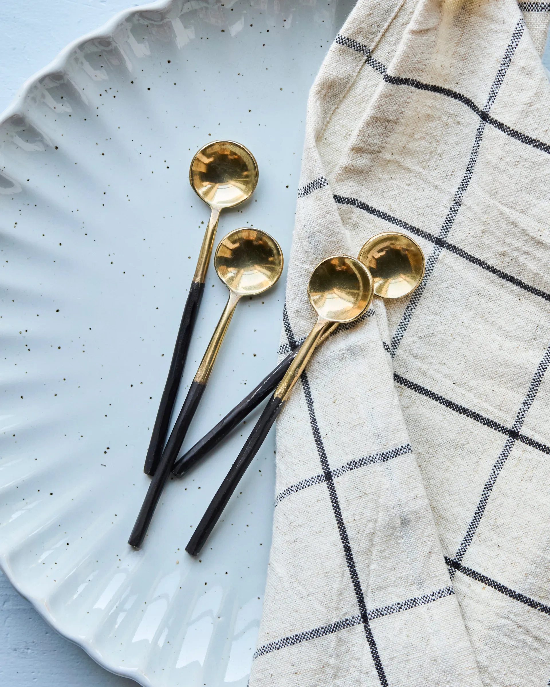 House Doctor lepel 4-pack, Antiek messing House Doctor