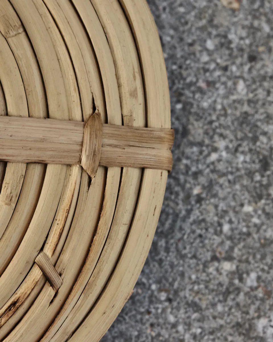 House doctor mand met deksel 2-delig, Natuur House Doctor