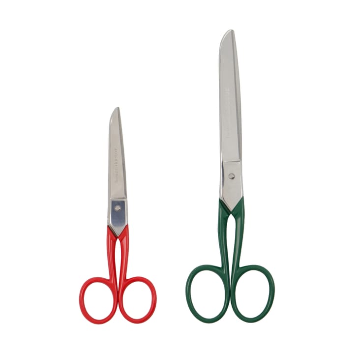 House Doctor scharen 2-delig - Rood, groen - House Doctor