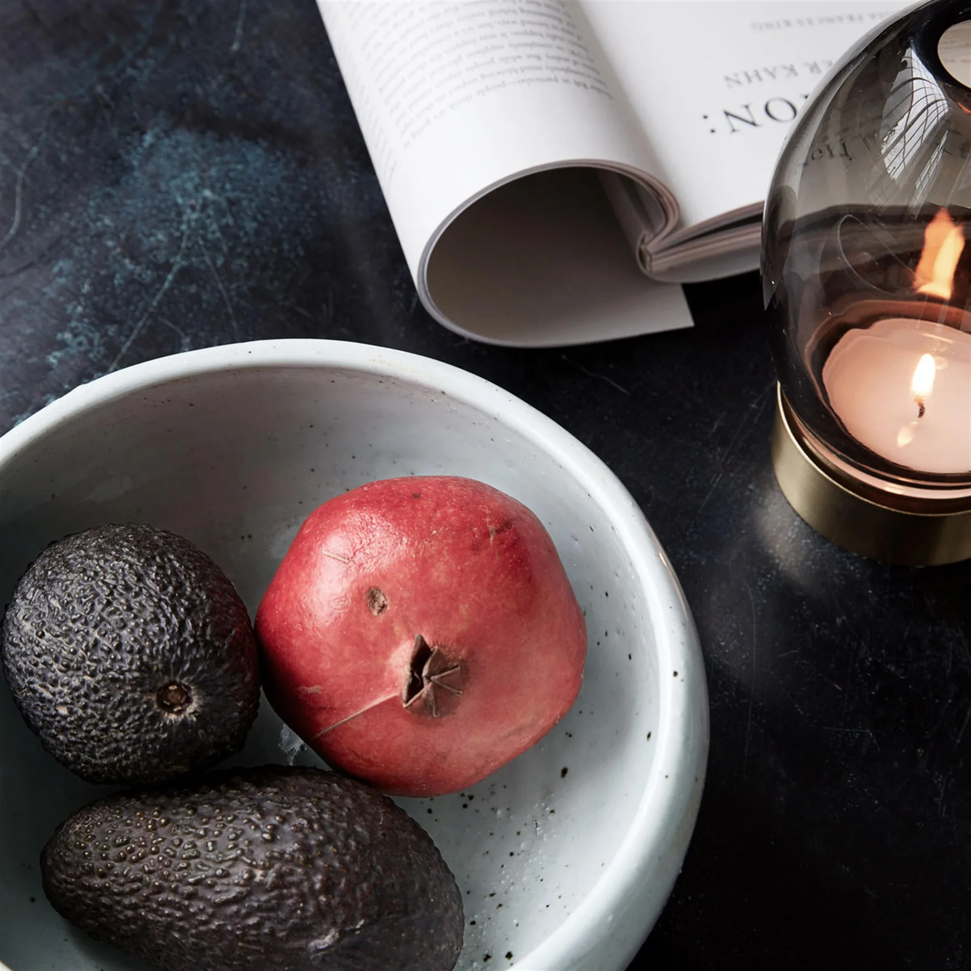 Ivory serveerschaal, 19 cm. House Doctor