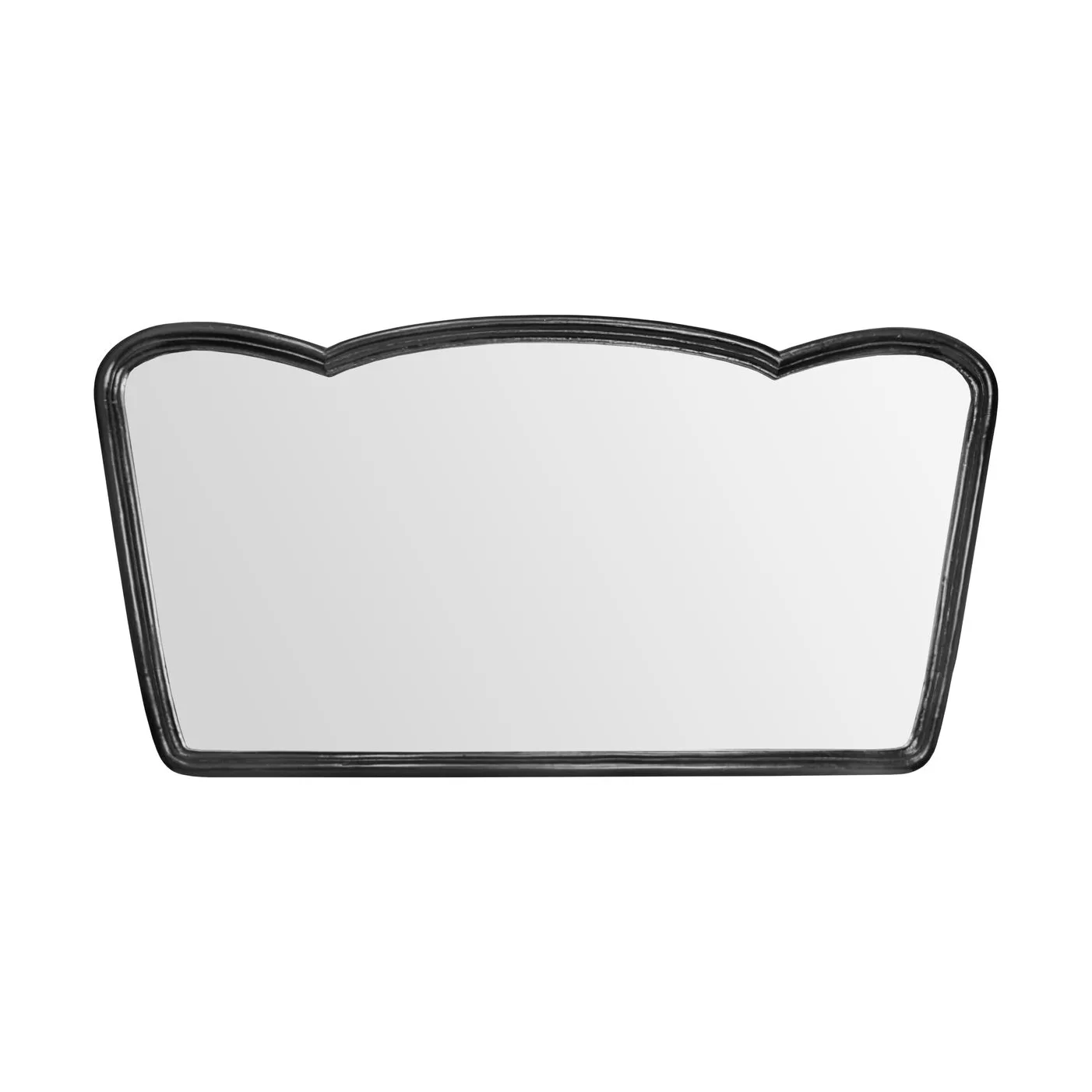 Jamp wandspiegel, Zwart, 127x65 cm House Doctor