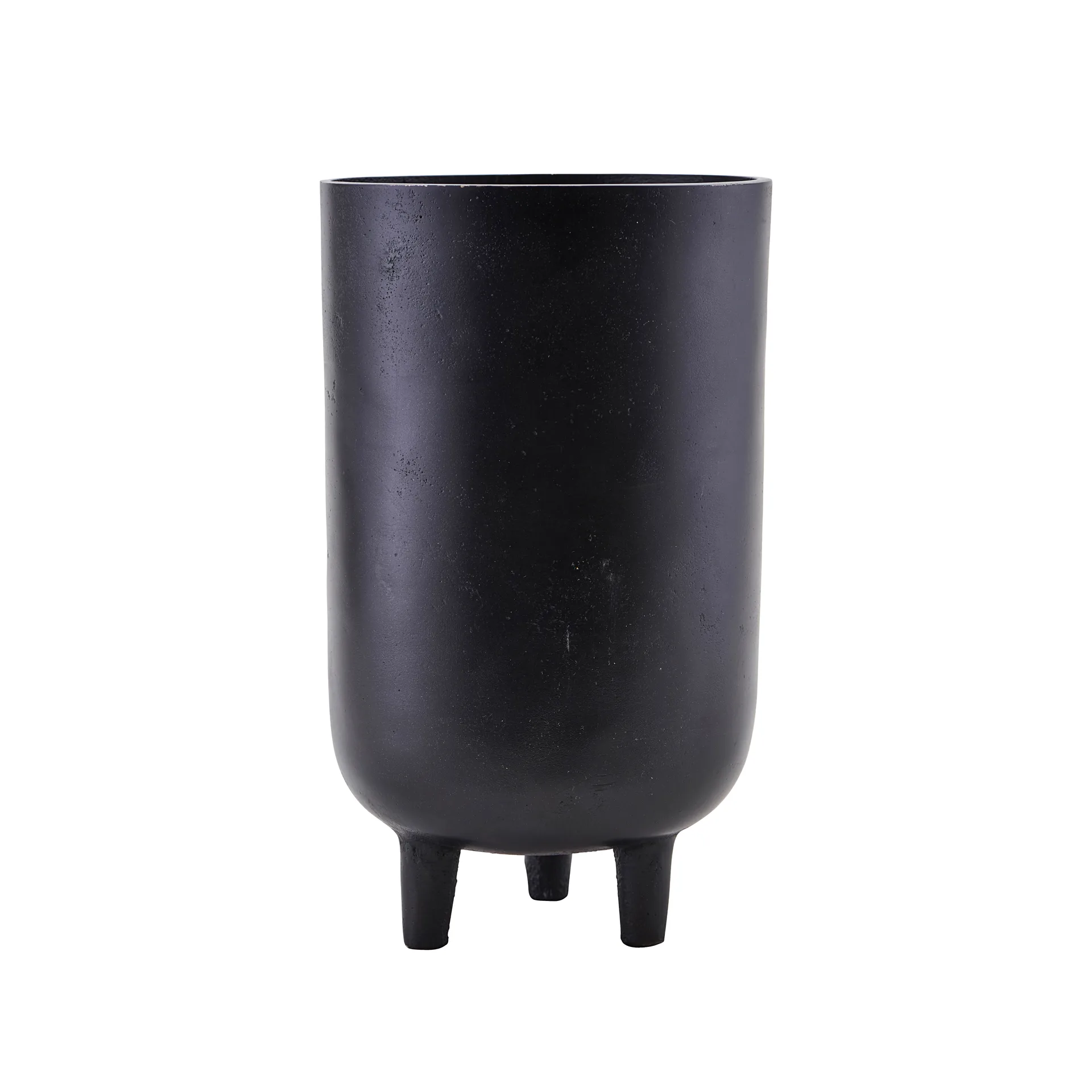 Jang pot zwart met poten Ø15 cm, 26 cm House Doctor
