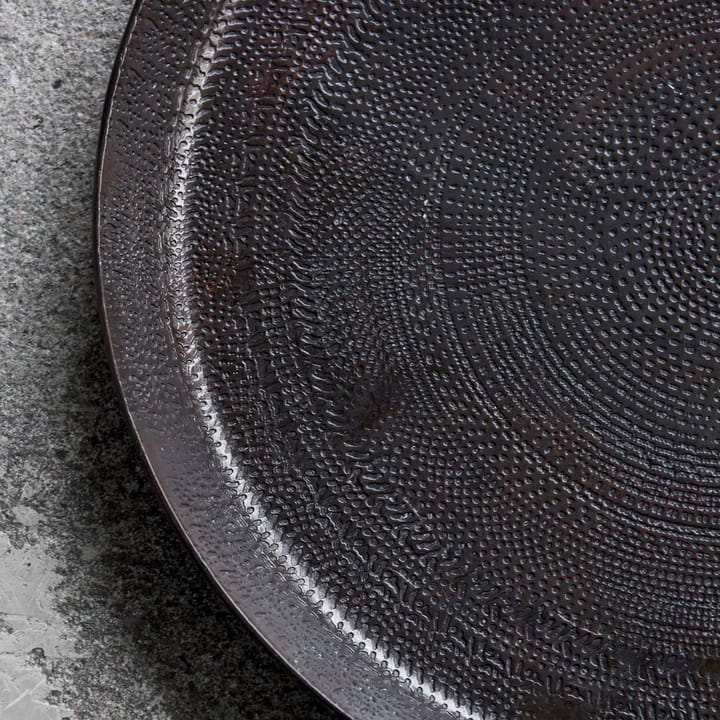 Jhansi dienblad Ø24 cm, Bruin House Doctor