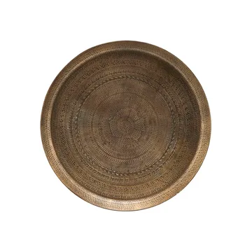 Jhansi dienblad Ø29 cm - Messing - House Doctor