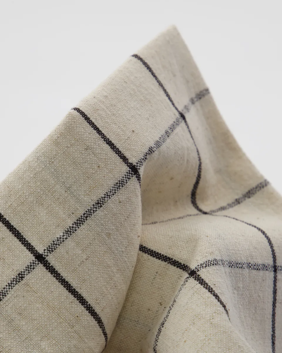 Join loper 40x140 cm, Black-off white House Doctor