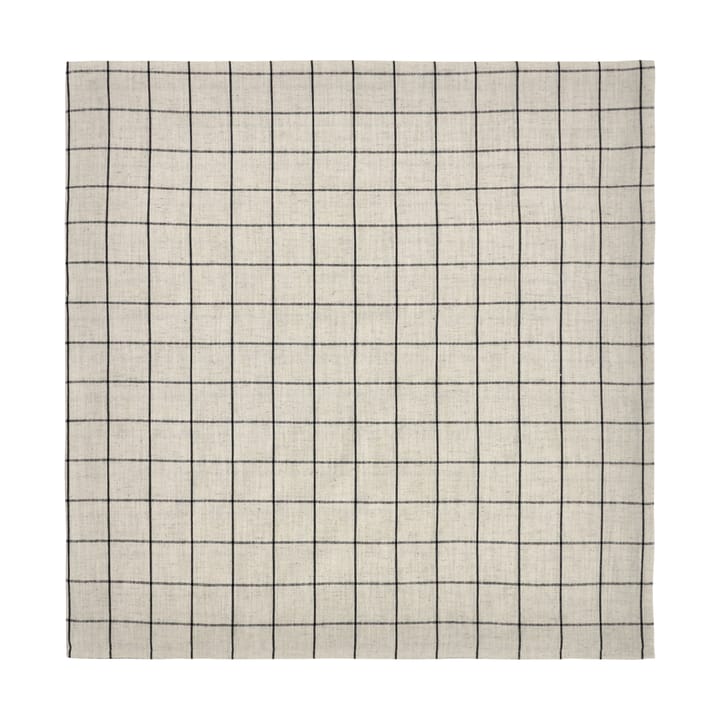 Join tafelkleed 150x150 cm - Black-off white - House Doctor
