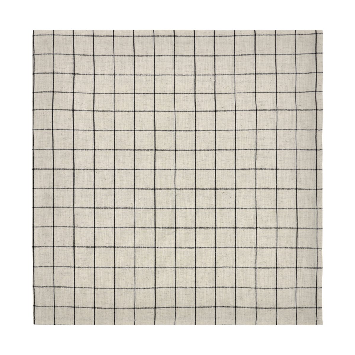 House Doctor Join tafelkleed 150x150 cm Black-off white