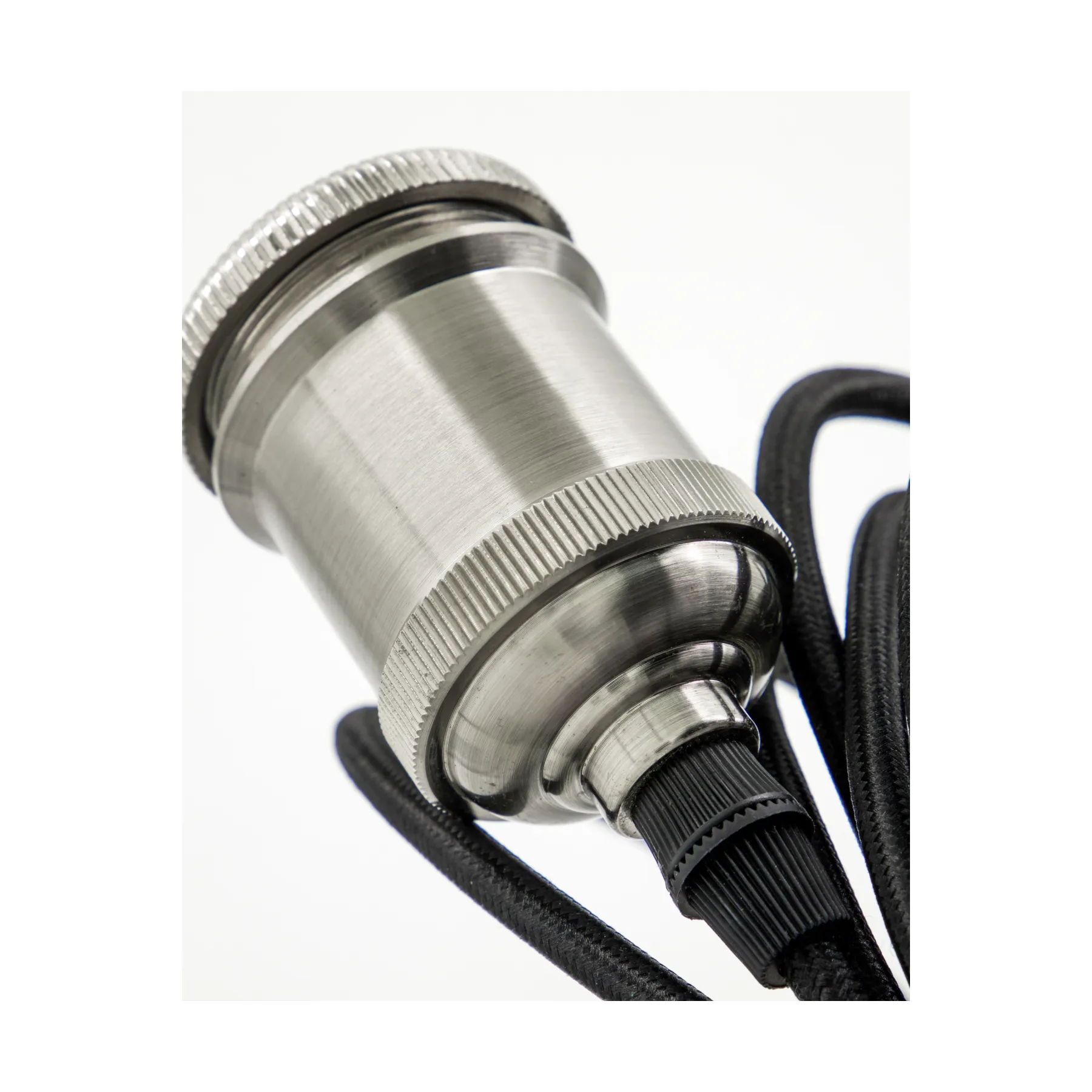 Kabel met E27-fitting, Zilverkleurige afwerking House Doctor
