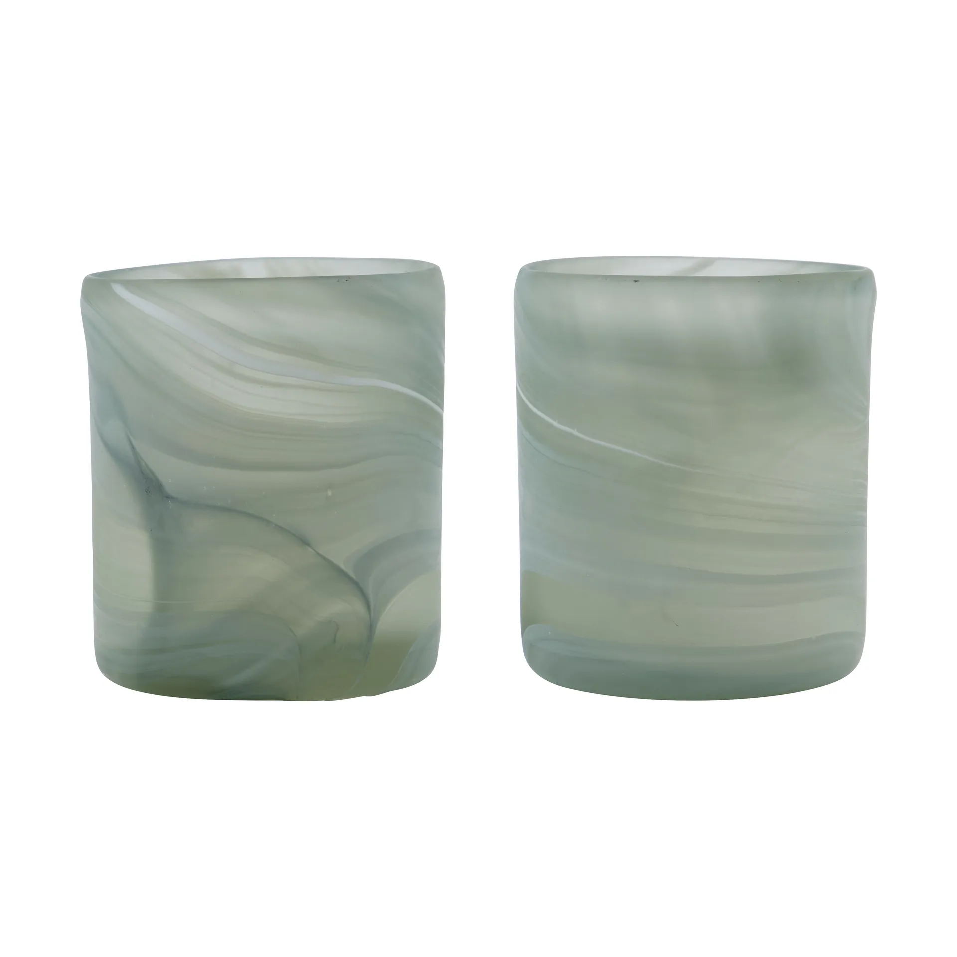 Kae theelichthouder Ø7x8 cm, Grijs House Doctor