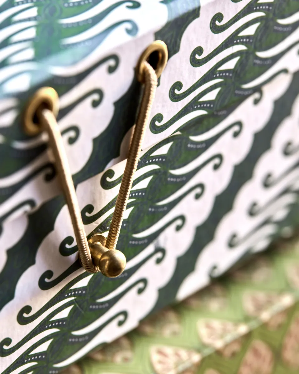 Keep opbergdozen khaki-groen, 2-delig House Doctor