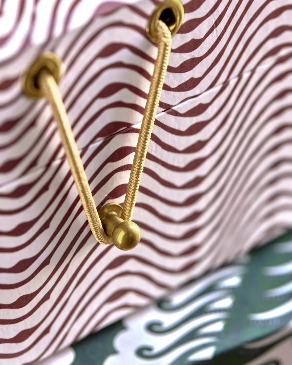 Keep opbergdozen rood-groen, 2-delig House Doctor