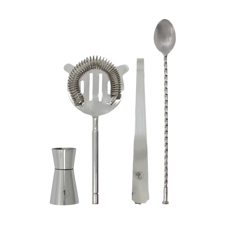 Kett barset 4-delig - Zilverkleurige afwerking - House Doctor