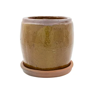 Khap pot Ø22 cm - Bruin - House Doctor