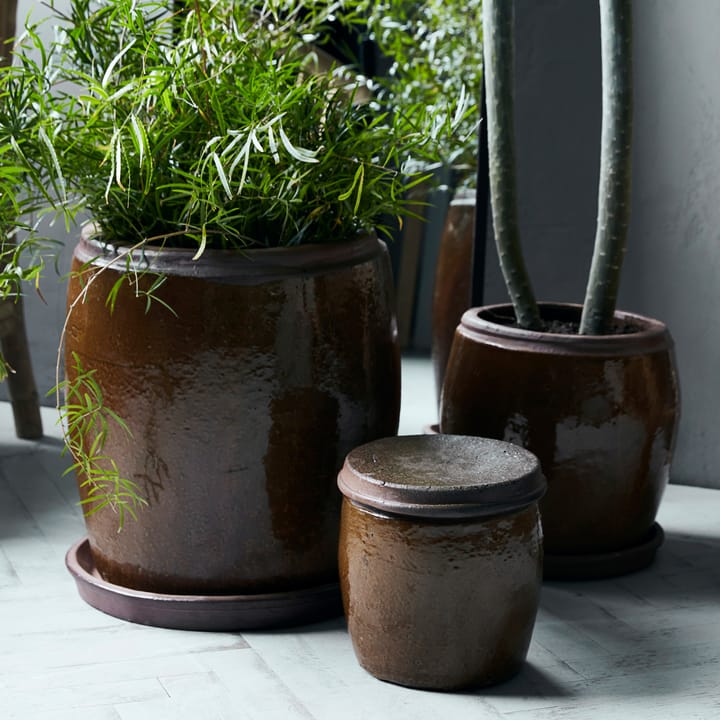 Khap pot Ø29 cm - Bruin - House Doctor