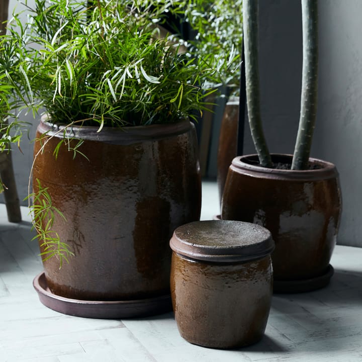 Khap pot Ø39 cm - Bruin - House Doctor