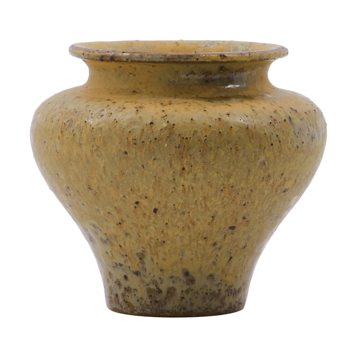 Kolo vaas 8,5 cm - Mosterdgeel - House Doctor