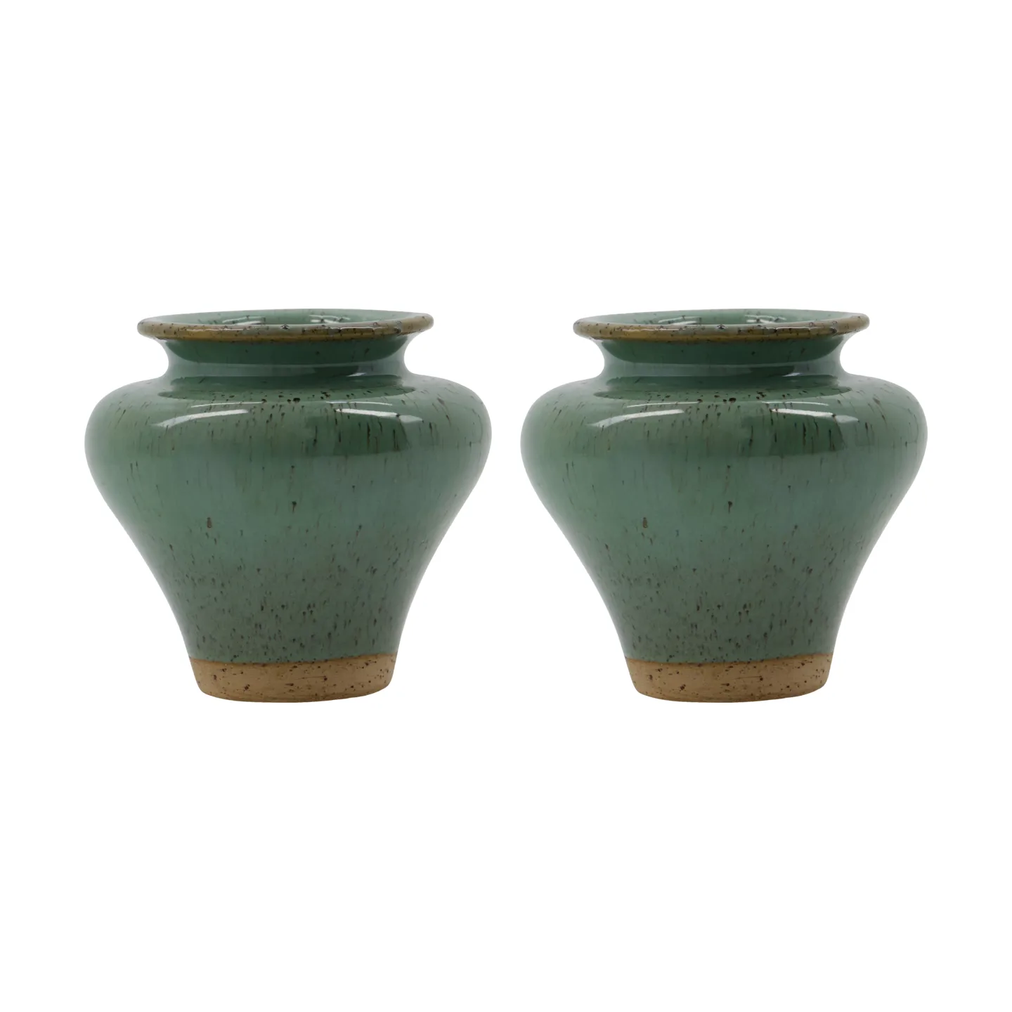 Kolo vaas, Groen, 8,5 cm, 2-pack House Doctor