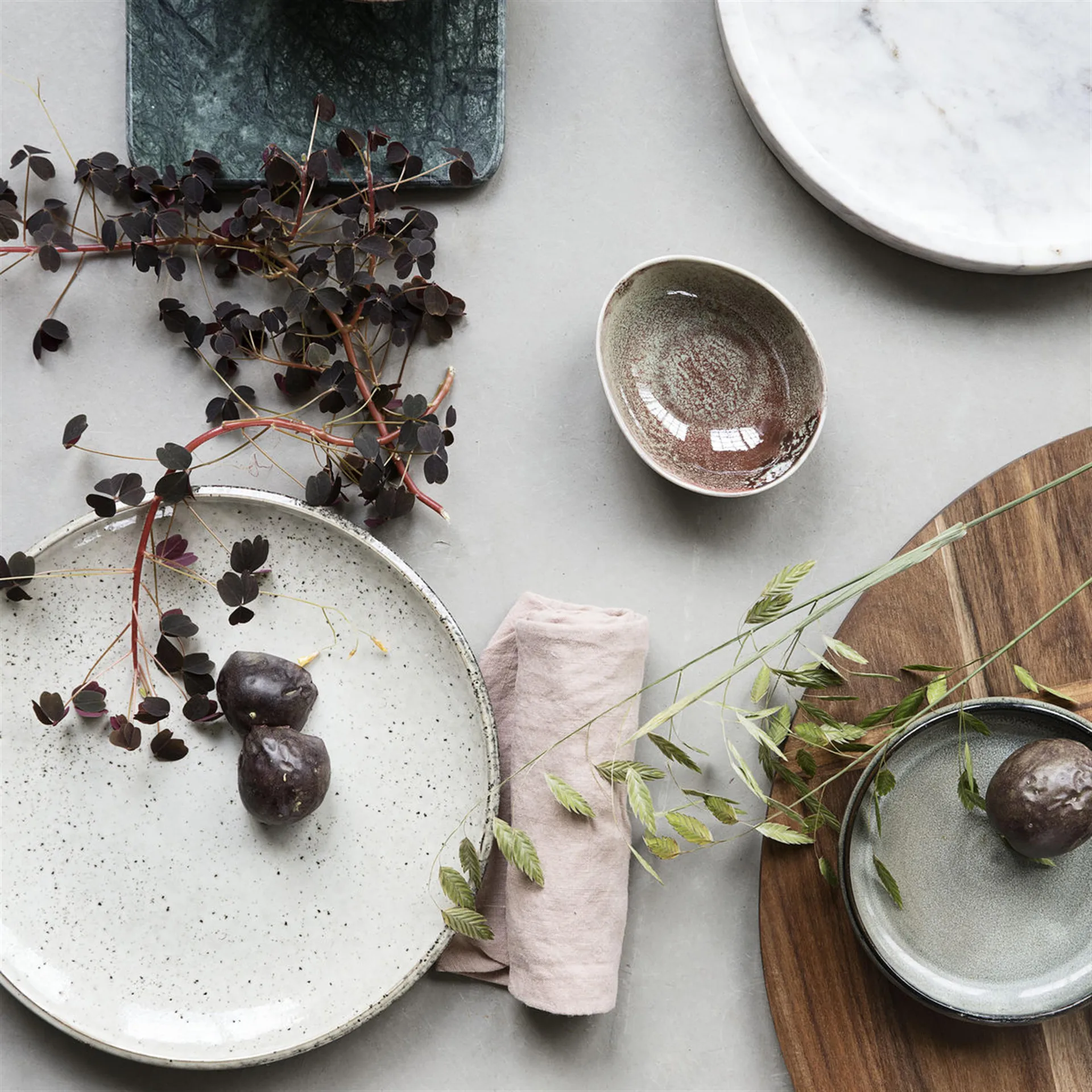 Lake bord grijs, 15,2 cm. House Doctor