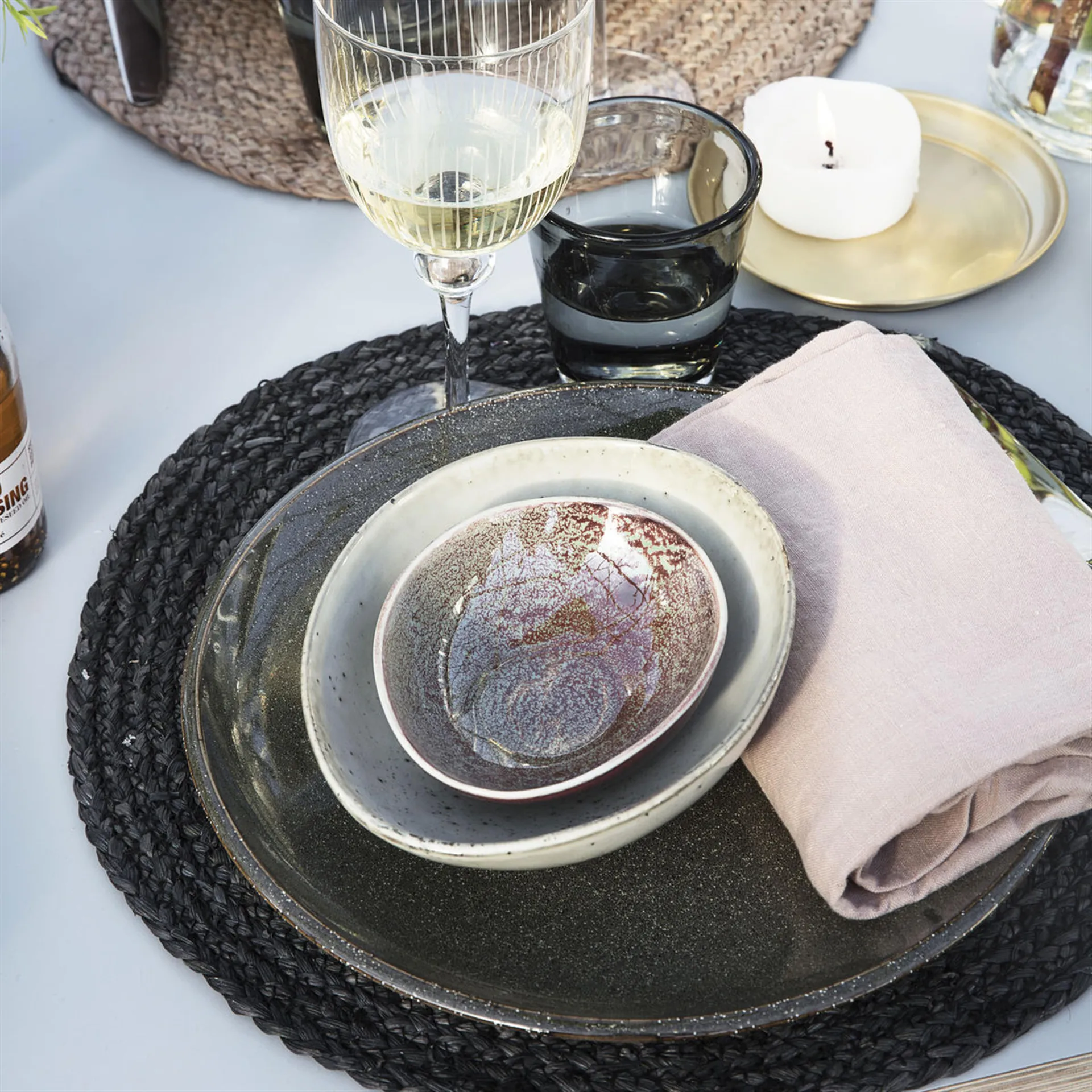 Lake bord groen, 27 cm. House Doctor