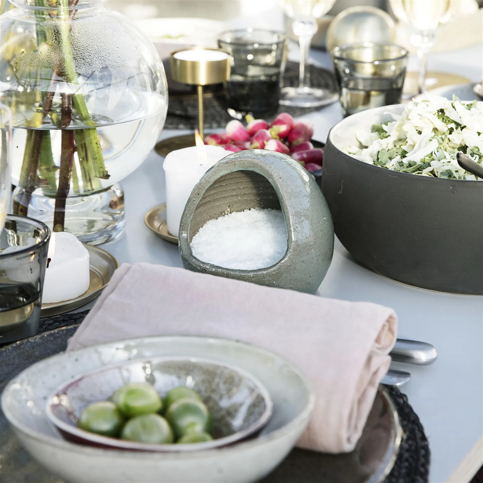 Lake schaal grijs, 13,3 cm House Doctor