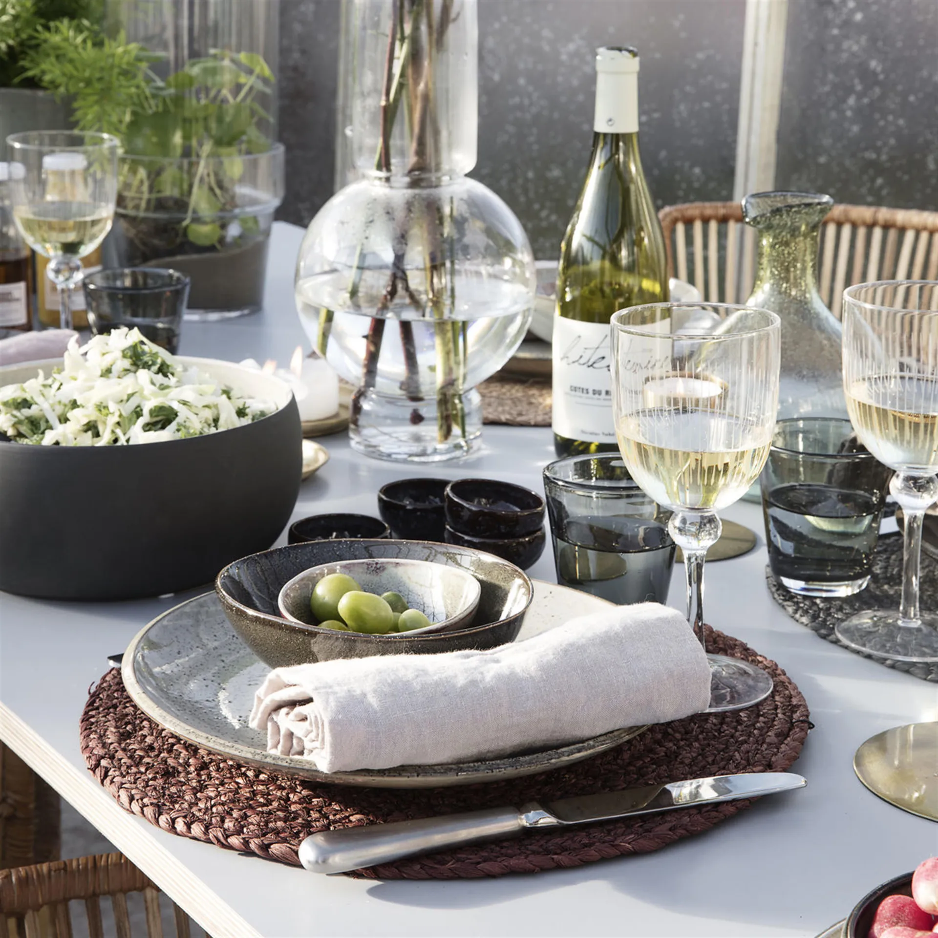 Lake schaal groen, 16,8 cm. House Doctor