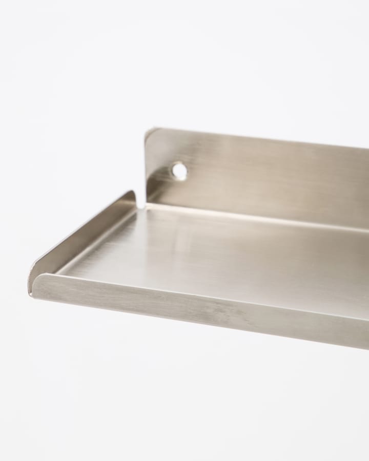 Ledge plank 43 cm, Geborsteld zilver House Doctor