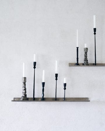 Ledge plank 80 cm - Geborsteld zilver - House Doctor