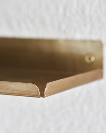 Ledge plank 80 cm - Messing - House Doctor