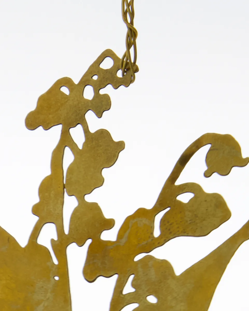 Lilly decoratiehanger 3-delig, Antiek messing House Doctor