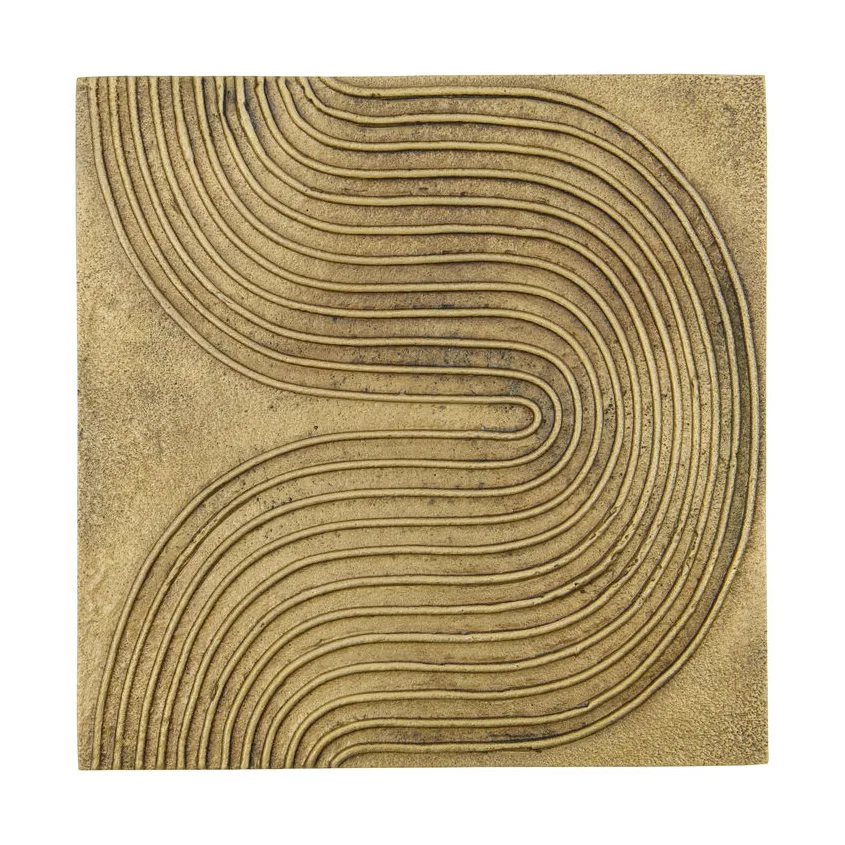 List wandkunst 4-pack, Antiek messing House Doctor