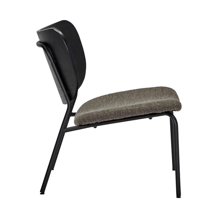 Longa lounge stoel stalen frame, Bruin boek House Doctor
