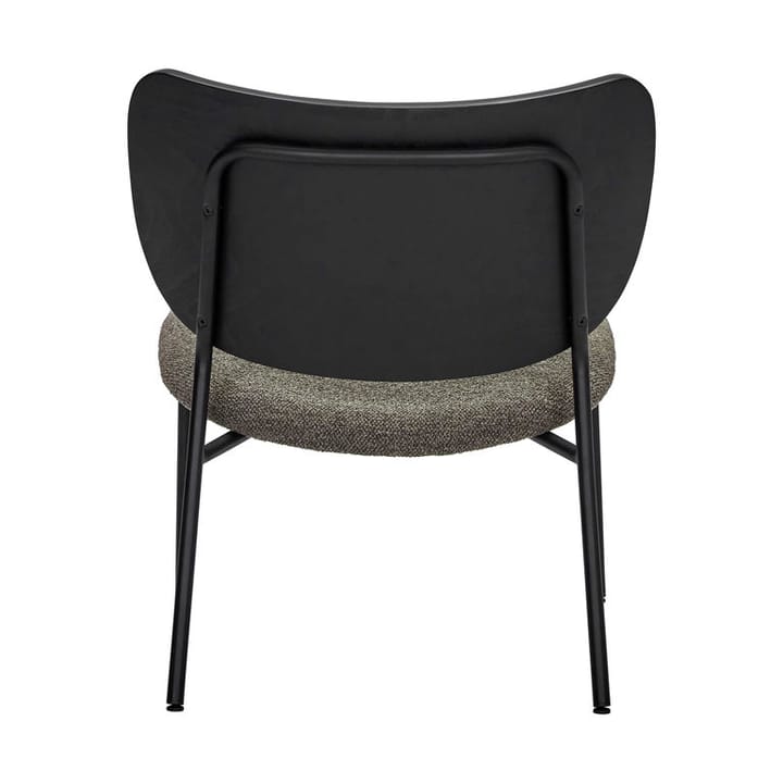 Longa lounge stoel stalen frame, Bruin boek House Doctor