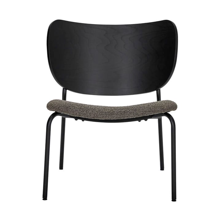 Longa lounge stoel stalen frame, Bruin boek House Doctor