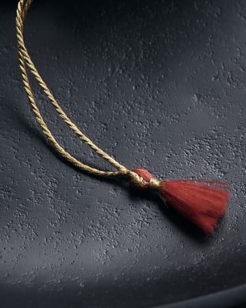 Mache kerstbal Ø5 cm - Rood - House Doctor