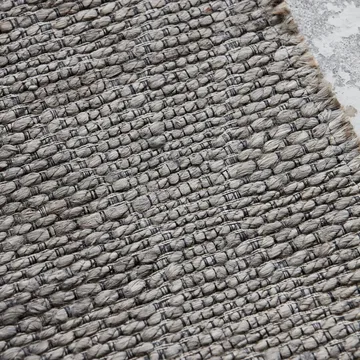 Mara vloerkleed 100x240 cm Grijs - Grijs - House Doctor