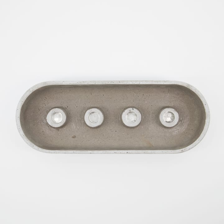 Marb adventskandelaar 13x35 cm, Beton House Doctor