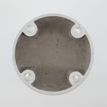 Marb kandelaar Ø20 cm - Beton - House Doctor