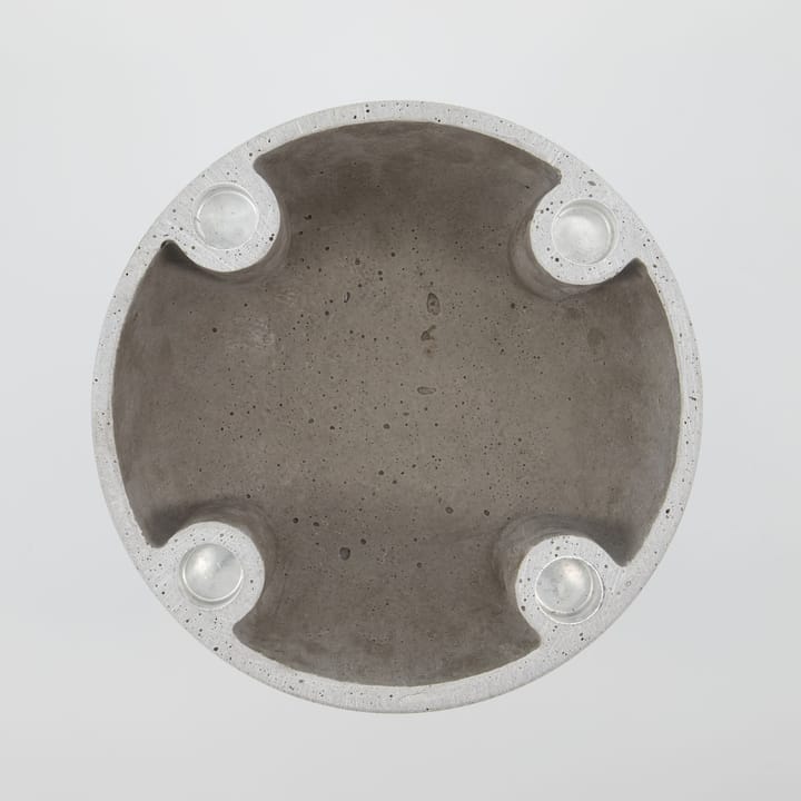 Marb kandelaar Ø20 cm, Beton House Doctor