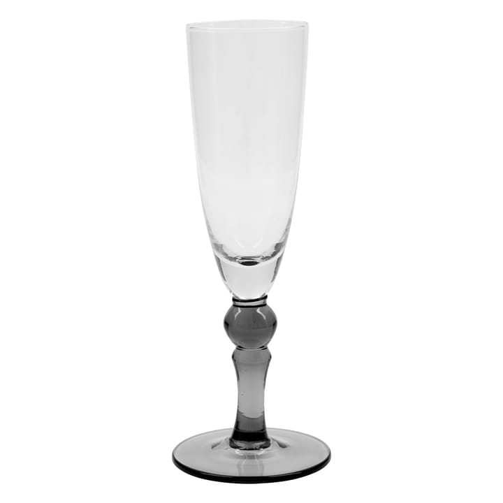 Meyer champagneglas 25 cl - Clear-grey - House Doctor